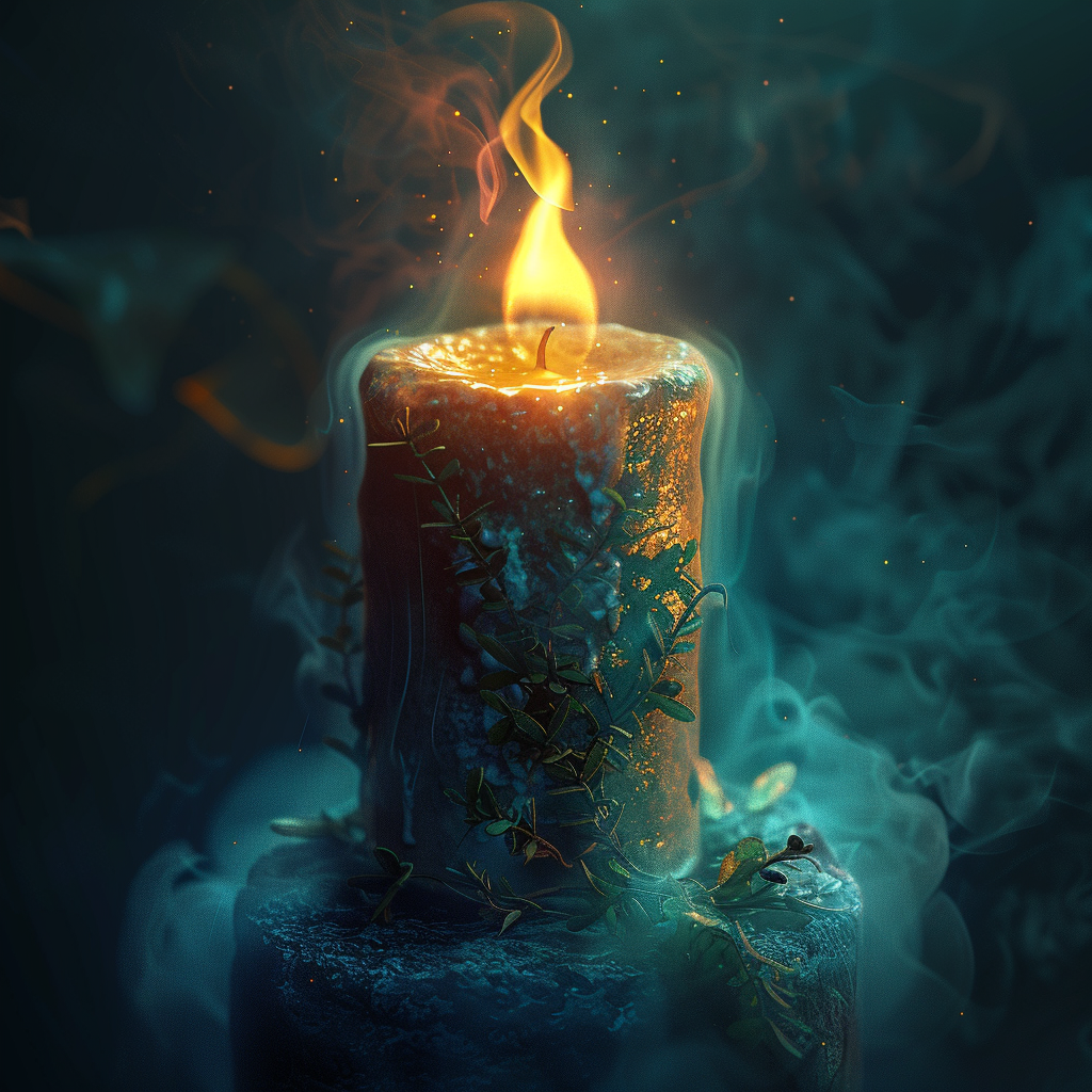 Image of magical candle