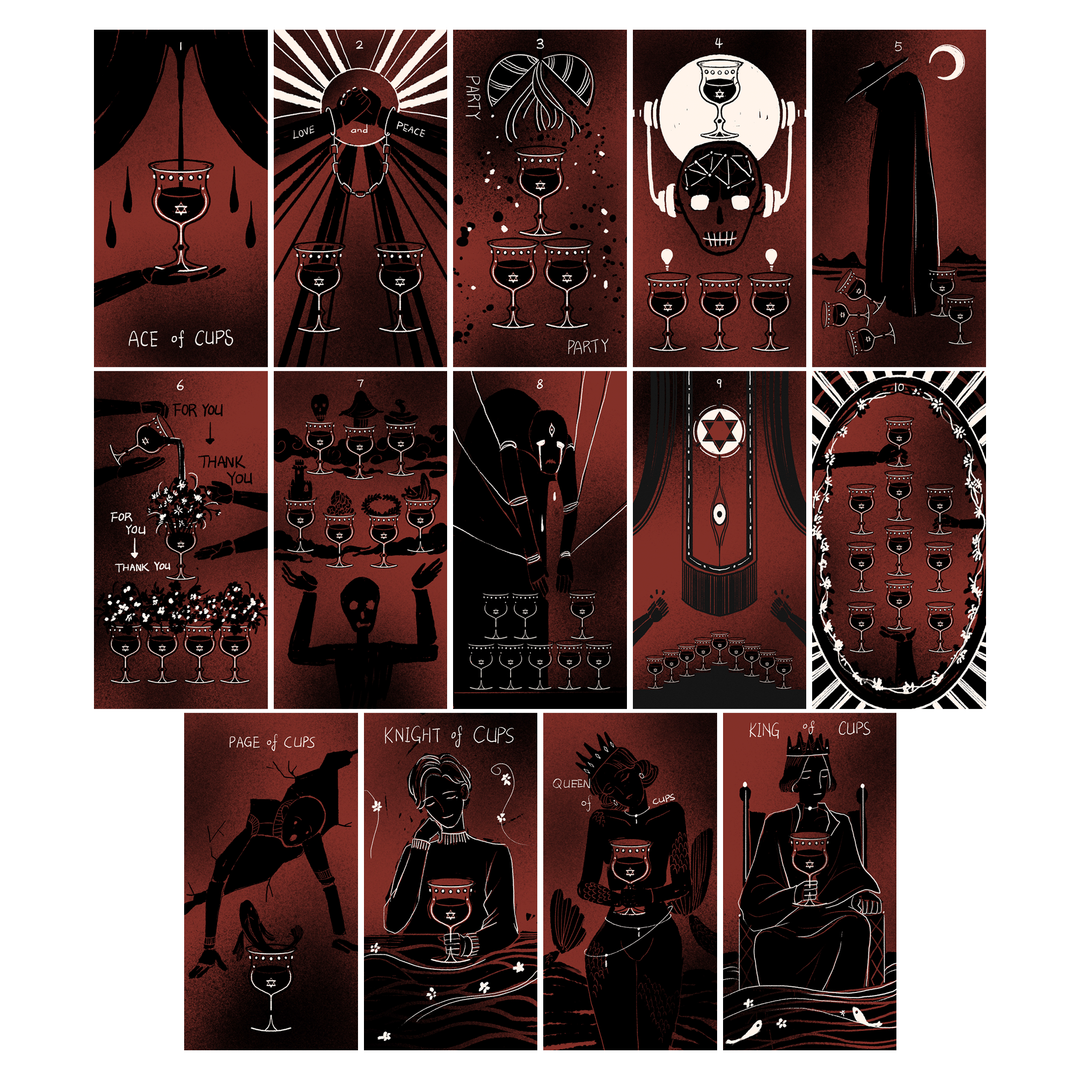 Dirty Red Tarot: Portable