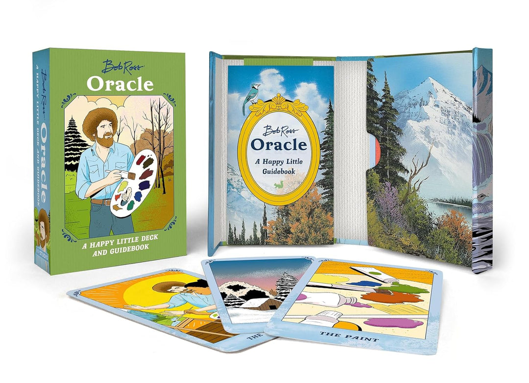 Bob Ross Oracle: A Happy Little Deck and Guidebook Cards