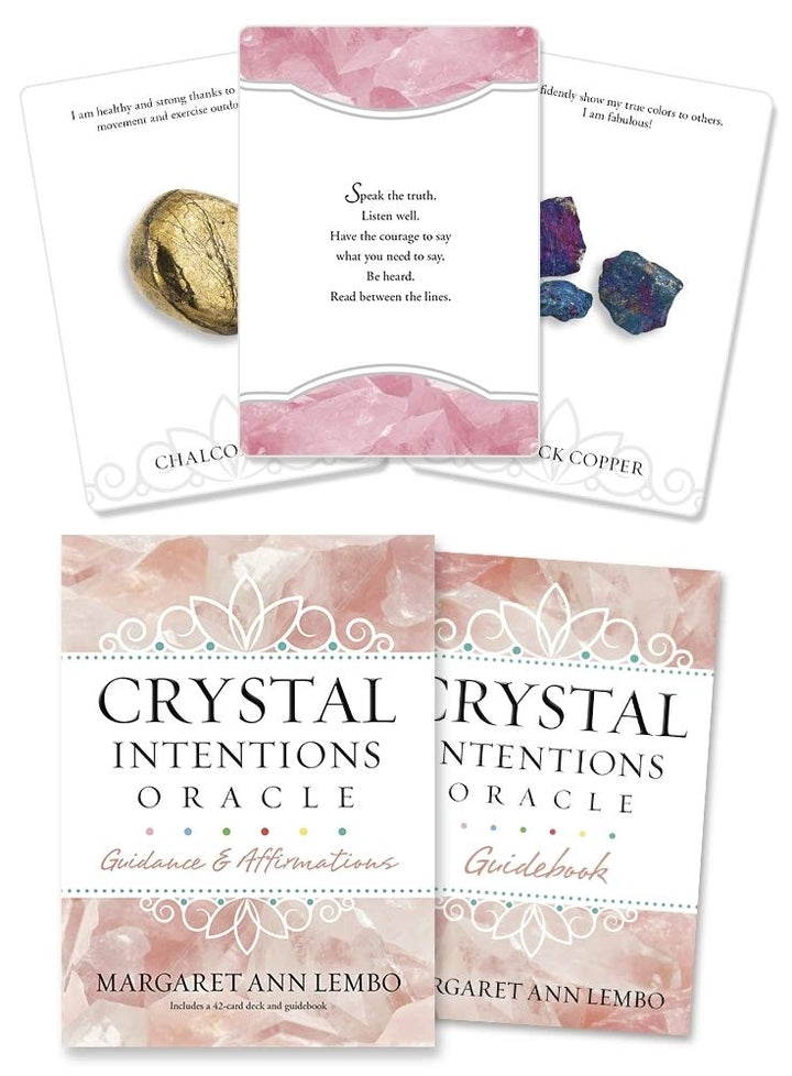 Crystal Intentions Oracle: Guidance & Affirmations Cards